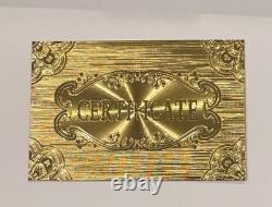 24k Gold Commemorative Avatar Coin Set. Only 10 Made