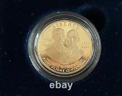 2- 2003- W-$10 Proof Gold Coins First Flight Centennial Commemorative