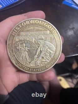 2 Coins -American Mint U. S Gold Bullion Depository COMMEMORATIVE COIN Kentucky