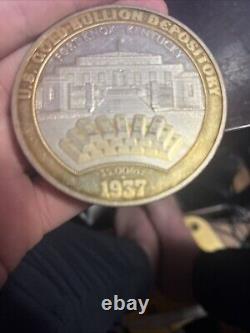 2 Coins -American Mint U. S Gold Bullion Depository COMMEMORATIVE COIN Kentucky