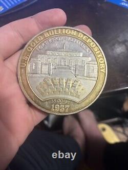 2 Coins -American Mint U. S Gold Bullion Depository COMMEMORATIVE COIN Kentucky