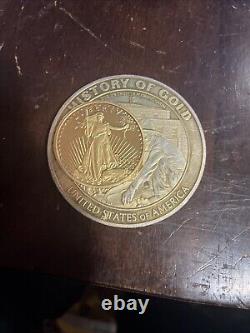 2 Coins -American Mint U. S Gold Bullion Depository COMMEMORATIVE COIN Kentucky