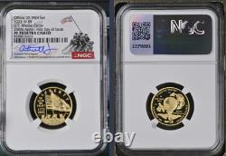 3 Coin Set 2025-W Proof $5 $1 50c US Marine Corps Gold Silver NGC PF70 FDI %