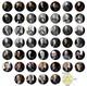 46 Gold Coins Of The Presidents Of The United States Of America, Usa Coin Set