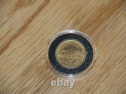 $5 Gold Constitution Commemorative Coin 1987 Excellent Condition