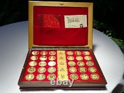 Africana Commemorative Mint Gold Plated Sterling Silver Cape Coin Heritage Set