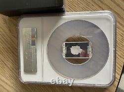 Alien 40th Ann 1oz Silver Rectangular Coin Coa #0200 Ngc Pf69 Er Pop 2