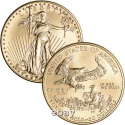 American Gold Eagle 1 oz $50 PCGS MS70 Random Date and Label