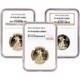 American Gold Eagle Coin Proof 1/2 Oz $25 Ngc Pf70 Random Date And Label