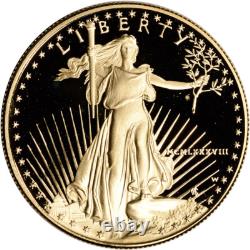American Gold Eagle Proof 1 oz $50 Coin in OGP Random Date