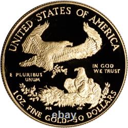 American Gold Eagle Proof 1 oz $50 Coin in OGP Random Date