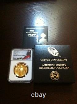 American Liberty 2015 W High Relief Gold Coin NGC MS70 Early Release