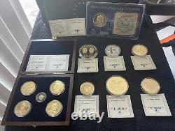 American Mint PRESIDENTIAL Commemorative Gold Coin Set 11 NEW US MINT COINS