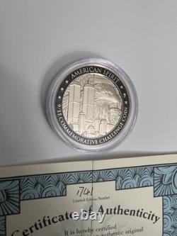 American Spirit Commemorative Coin, We Will Never Forget 24k Only 5000 Minted