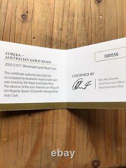Australia Gold Proof Commem Coin 1/10 ounce Limited Edition