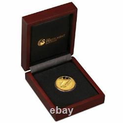 Back to the Future 2015 1/4 oz Gold Proof Coin 99.99% Pure Gold Limited Mintage