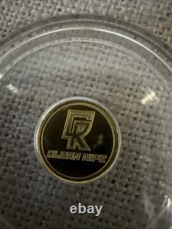 Beautiful 1/2 Gram solid gold coins Clean Rips Beautiful 1/2 Gram solid gold coins Clean Rips