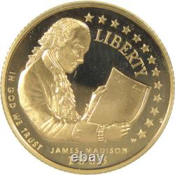Bill of Rights Commemorative 1993 W Choice Proof Gold $5 Coin