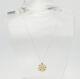 Black Hills Gold Commemorative 10k Gold Coin Sterling Silver Setting Necklace