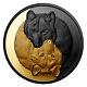 Black And Gold The Grey Wolf 1oz Pure Silver Coin, Royal Canadian Mint Pre-sale