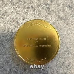 Buffalo Bills Gold Commemorative Coin 1973 Inaugural Game vs Washington Redskins