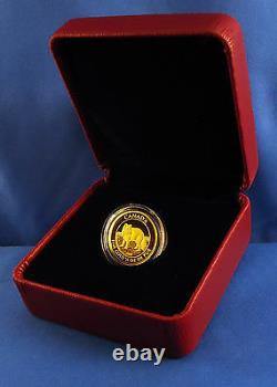 Canada 2014 $10 Arctic Fox 99.99% Pure Gold Proof Uncirculated Numismatic Coin