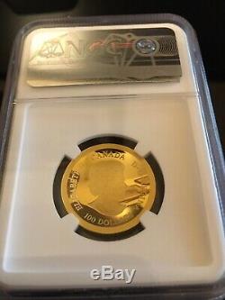 Canada 2019 GOLD'50th Anniv. Of the Apollo 11 Moon Landing' Convex-Shape Coin