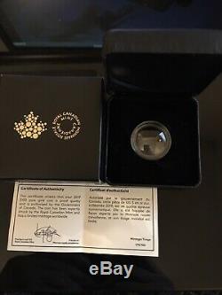 Canada 2019 GOLD'50th Anniv. Of the Apollo 11 Moon Landing' Convex-Shape Coin