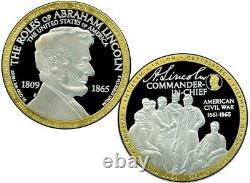 Commander In Chief Commemorative Coin Proof Value $129.95