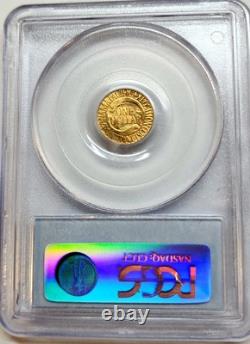 Exquisite 1915-S Panama-Pacific Gold Commemorative Gold Dollar $1 PCGS MS-65