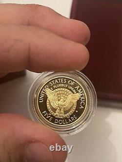 Franklin Delano Roosevelt $5 Gold Commemorative Coin