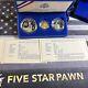 Gold $5 Coin Liberty Coins 1886 1986 Three Coin Proof Set In Case