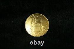 Genuine USA Gold Five Dollars Apollo 11 50th Anniversary 2019W Coin