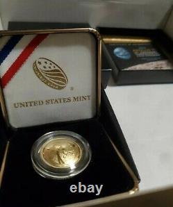 Gold 2019 W proof Apollo 11 50th Anniversary curved $5 coin- Low Mintage 1/50k