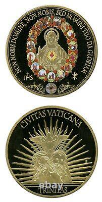 Jesus Holy Trinity Jumbo Commemorative Coin Proof Value $199.95