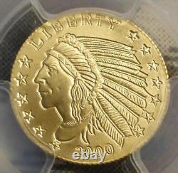 Liberia KM-492 U. S. GOLD $10 Indian, 2000 PCGS MS70 1/10oz Coin, Low Pop 8