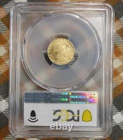 Liberia KM-492 U. S. GOLD $10 Indian, 2000 PCGS MS70 1/10oz Coin, Low Pop 8