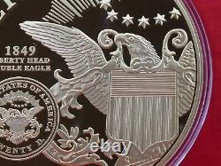 Liberty Head Double Eagle Colossal Commemorative Coin Layered in 24k Gold