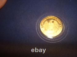 Lincoln Mint gold commemorative coin. 999