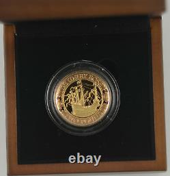 MARY ROSE 2011 UK £2 TWO POUND GOLD PROOF COIN box/coa/outer