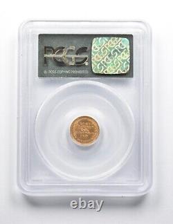 MS63 1903 $1 Louisiana Purchase Commemorative Gold Dollar PCGS 1740