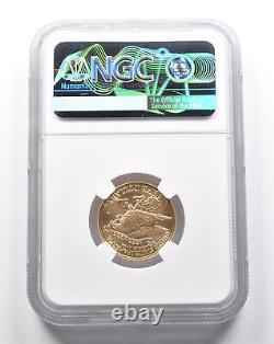 MS70 1995-W $5 Olympics Torch Runner Gold Commemorative NGC 2834