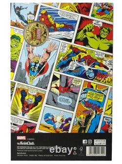Marvel Classic Heroes 24-Carat Gold Plated Commemorative Coin Complete Set