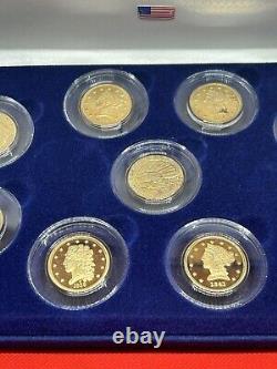 National Collectors Mint #9 Coin $5 Gold Proof Collection Coin Set