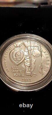 National Purple Heart Hall of Honor 2022 Three-Coin Proof Set Only 5,000 Made