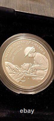 National Purple Heart Hall of Honor 2022 Three-Coin Proof Set Only 5,000 Made