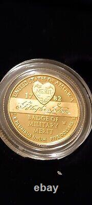 National Purple Heart Hall of Honor 2022 Three-Coin Proof Set Only 5,000 Made