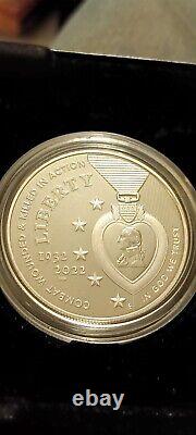 National Purple Heart Hall of Honor 2022 Three-Coin Proof Set Only 5,000 Made
