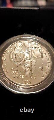 National Purple Heart Hall of Honor 2022 Three-Coin Proof Set Only 5,000 Made
