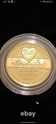National Purple Heart Hall of Honor 2022 Three-Coin Proof Set Only 5,000 Made
